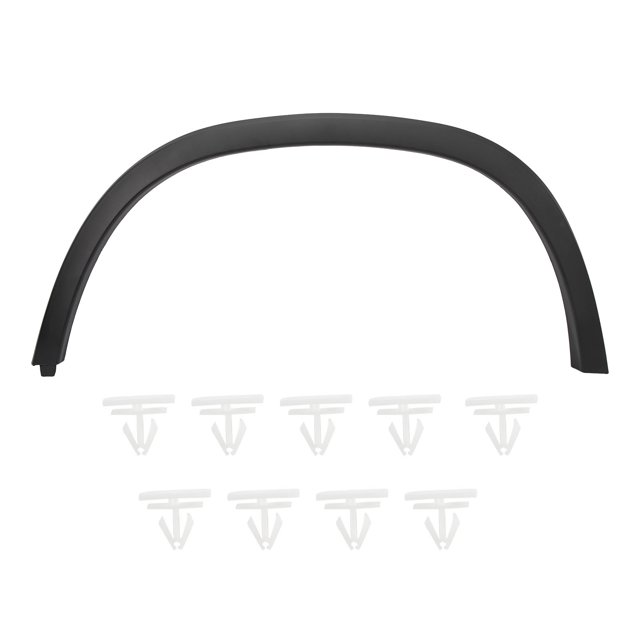Garniture Protectrice pour Voûte Plantaire des Sourcils de Roue, Protection des Pneus Garde-Boue avant Évasé Facile à Installer ABS pour Trax 2013 à 2016
