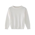 thumbnail image 1 of Children Sweater Knitted Round Neck Solid Pullover Boys Girls, 1 of 4
