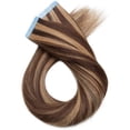 thumbnail image 2 of Extensions de Cheveux Humains à Bande Cheveux Brésiliens Soyeux Raides Tête Complète 20 Pcs, 2 of 7