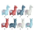 thumbnail image 3 of Wweixi 1/2/3 Animal Shape Pots Durable Materials For In Garden For Small Spaces Eco-friendly Alpaca blue 1 Pc, 3 of 6