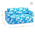 thumbnail image 3 of ComfyKids® 2-in-1 Flip Sofa, 3 of 7