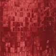 thumbnail image 1 of Ahgly Company Tapis d'Aire Intérieur Lavable à la Machine, Carré, Transitionnel, Rouge, 8 Pieds Carré, 1 of 7