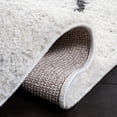 thumbnail image 2 of SAFAVIEH August Delroy Solid Plush Shag Area Rug, 2 of 7