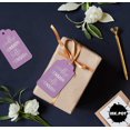 thumbnail image 4 of Inkdotpot Pack Of 50 Good Bye Tension Hello Pension Retirement Favor Paper Tags Craft Real Silver Foil Hang Tags, 4 of 6