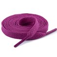 thumbnail image 1 of Lacets Polyester Haute Résistance Simple Couche 8mm Lacets Résistants à la Décoloration Plats Rose Violet, 1 of 1