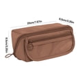 thumbnail image 3 of Fiudx Japanese and Korean Style Multi-Layer Cloth Pencil Case Student Stationery Storage Box Pencil Case Crossborder Pen Container, 3 of 4