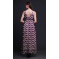 thumbnail image 4 of Bimba Robe Longue à Imprimé Floral pour Femmes, Bretelles Spaghetti, Col en V, Maxi, Tenue de Plage - XX-Grand, 4 of 6