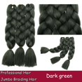 thumbnail image 2 of Ombre Jumbo Braiding Hair Extensions High Temperature Synthetic Twist Hair Multiple Colored Hair, 2 of 5
