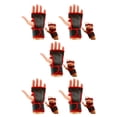 thumbnail image 1 of Decodeary 2pieces Stay Comfortable And Stylish With Breathable Gym Gloves Lightweight Red S 5Set, 1 of 6