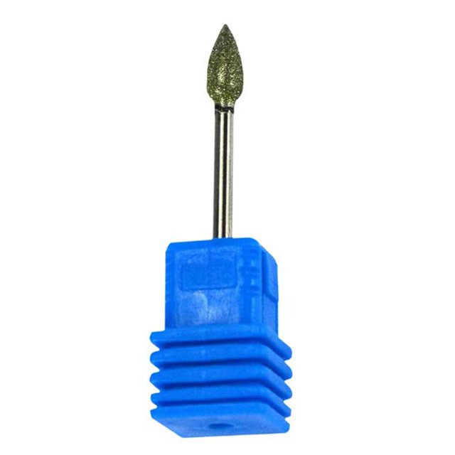 maskred Nail Art Drill Ceramic Bit File Polish Cuticle Clean Manicure Too No.14 1Set