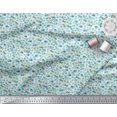 thumbnail image 3 of Soimoi Modal Satin Fabric Floral Shirting Print Sewing Fabric Yard 42 Inch Wide, 3 of 3