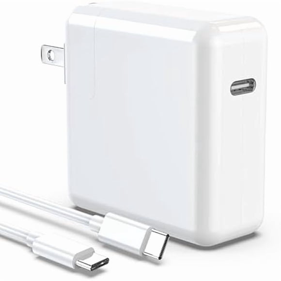 YJJSKEJI Mac Book Pro Charger - 96W USB C Charger Fast Charger Compatible with USB c Port MacBook pro & MacBook Air, ipad Pro, All USB C Device, Type C to Type C Cable Power Adapter Included 6.6 ft