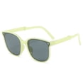 thumbnail image 2 of YAOBAMM Transparent Sunglasses Children Sunglasses Foldable Strong Hinge UV Protection Transparent Clear View Easy Storage Photo Prop Decorative Collapsible Sunglasses, 2 of 6