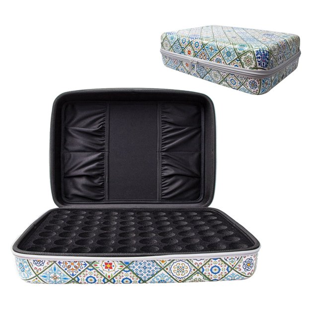 Essential Oil Carrying Case Holds 70 Bottles 0.51oz Essential Oil Travel Case