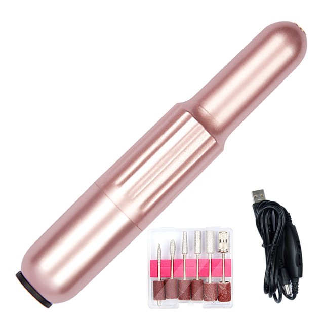 Mini Nail Drill Machine, Portable Electric Manicure Milling Cutter Set, Nail Files Drill Bits, Gel Polish Remover Tools ,Quality Torque