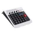 thumbnail image 4 of Mixeur Audio, Mixeur Audio 6 Canaux Interface Multiple Mixeur Contrôleur de Son Innovation Moderne, 4 of 8