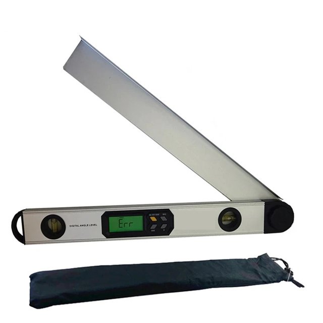 0~225° 400mm Digital Protractor Spirit Level Angle Finder Gauge Meter Digital Angle Finder Electronic Protractor 400mm ,Long Lasting