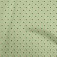 thumbnail image 1 of oneOone Velvet Light Green Fabric Stars Sewing Craft Projects Fabric Prints By Yard 58 Inch Wide, 1 of 4