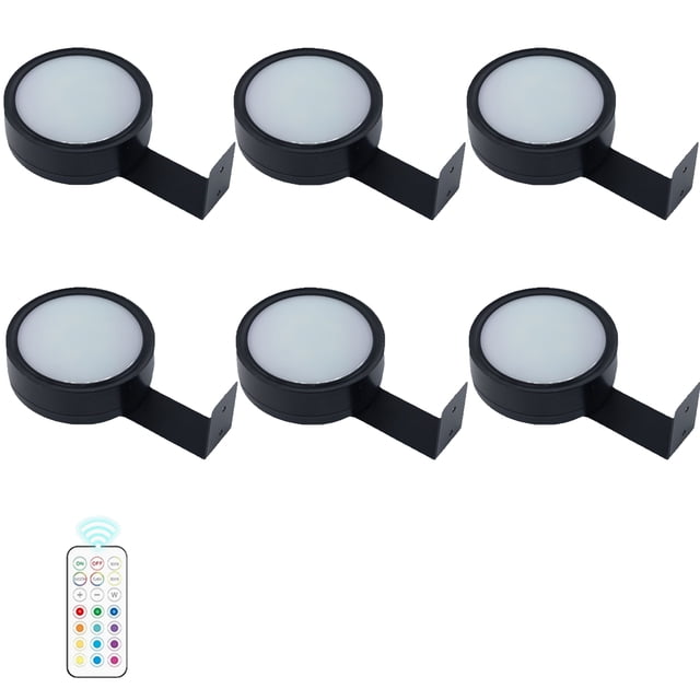Yingyy ABS Magnetic Picture Lights For Remote Magnetic ABS LED RGB colors, with For Art Display Battery For Wall LED Lighting Light