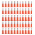 thumbnail image 1 of 100Pcs Banana Plug Connecteur 4mm Soudage Type Accessoire Kit pour Équipement de Machine J.10010Red, 1 of 2