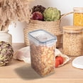 thumbnail image 2 of Airtight Food Storage Containers with Lids - BPA Free Durable Plastic Leakproof Flour Sugar Cereal Containers Storage for Baking Supplies,Cereal,Flour,Sugar,Rice,Dry Food, 2 of 2