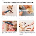 thumbnail image 4 of 1 Set Pet Dog Electric Clipper Shaver Professional Trimming Tool with LED Light, 4 of 4