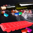 thumbnail image 3 of Stackable Tray for Freezer - 2 Pack with 16 Cubes Each for and Chocolate, 3 of 3