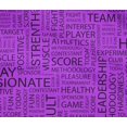 thumbnail image 5 of oneOone Cotton Flex Green Fabric Writing Font Craft Projects Decor Fabric Printed By The Yard 40 Inch Wide, 5 of 5