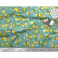 thumbnail image 3 of Soimoi Poly Georgette Fabric Leaves,Floral & Lemon Vegetable Decor Fabric Printed Yard 42 Inch Wide, 3 of 3