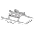 thumbnail image 3 of Kit d'Atterrissage Pliable pour Mini//2/Mavic Mini Cartes de Course Mini Racing Go Pro 5 Session Cordon Droïde Autocollant Mini avec Caméras Monté Légende Mini Quad Contrôlé à la Main, 3 of 4