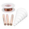 thumbnail image 1 of Electro Culture Gardening Copper Wire, 40m Electro Culture Gardening Stakes Excellent Conductivity Long Lasting Performance  for Growing Garden Vegetables, 1 of 8