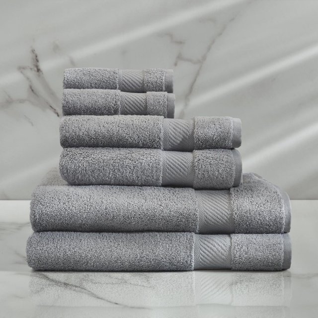 Caricia Home 100% Turkish Cotton 6-Piece Towel Set