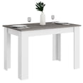 thumbnail image 1 of Costway Table à Manger 47 Pouces Table de Cuisine Rectangulaire pour Petit Espace Gris Foncé, 1 of 9
