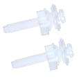 thumbnail image 2 of jifeng 2 Pieces Toilet Seat Screws Replacement Hardware Kits Nuts Washers Fix Expanding 28mm spacer, 2 of 9