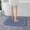 thumbnail image 4 of Dvkptbk Rubber Bath Mat, Bathroom Rugs Non Slip Washable, Quick Dry Bath Rugs, Machine Washable Shower Mat, Cushioned Bathmat for Bathroom Floor, Tub and Shower, 4 of 6