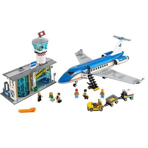 Nu-Name Building Blocks | Airport Passenger Terminal 694pcs (No-Box)