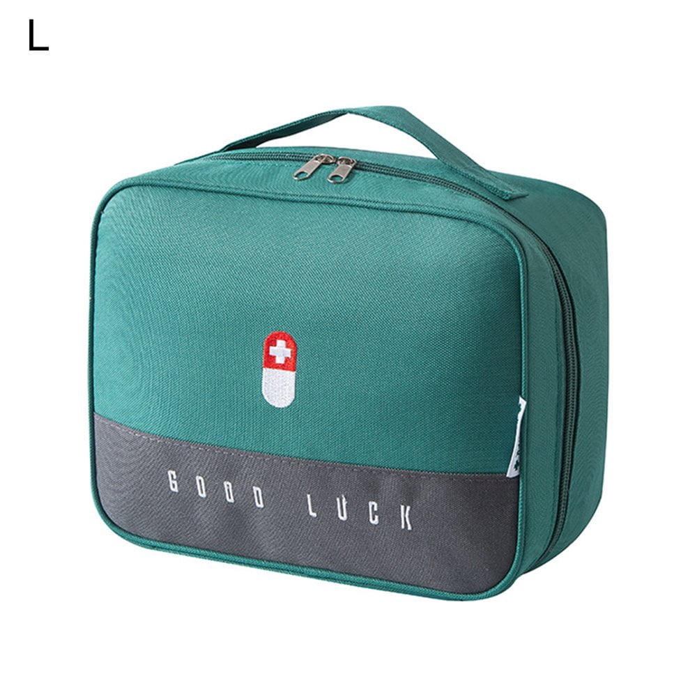 First Aid Storage Bag Portable Large-capacity Convenient Layered Pills Box First Aid Kit Cabinet Storage Case for Home