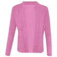thumbnail image 4 of IMENGL Veste de Petit Tailleur Décontractée Unie, Rose m, Taille M-5TG, 4 of 5