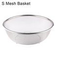 thumbnail image 2 of MesaSe Stainless Steel Drain Mesh Basket Strainer Bowl Fruit Rice Sieve Colander Sifter, 2 of 9