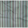 thumbnail image 3 of oneOone Organic Cotton Poplin Twill Fabric Multicolor Stripe Print Sewing Fabric BTY 42 Inch Wide, 3 of 3