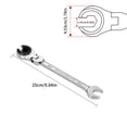 thumbnail image 1 of Ensemble de Clé à Cliquet Métrique à Tête Ouverte, Clé à Cliquet, Clé à Cliquet Métrique avec 72 Dents, Ensemble de Clé à Cliquet en Acier au Vanadium pour Tubes, 1 of 2