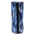 thumbnail image 3 of Pen+Gear Blue Camouflage Design Barrel Pencil Pouch, 3 of 6