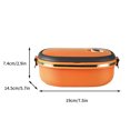 thumbnail image 3 of Yhmxh Lunch Box for Women/Men Meal Prep Containers Rectangular Lunch Box Student Insulated Lunch Box Portable Lunch Box lunch boxes, 3 of 3