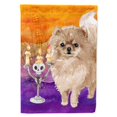 thumbnail image 1 of Carolines Treasures CK3224GF Hallween Pomeranian Drapeau de Jardin, 1 of 3