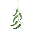 thumbnail image 1 of MesaSe Artificial Fruit Foam Vegetable Corn Pepper Garlic Hanging Photo Prop Home Decor, 1 of 8