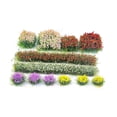 thumbnail image 3 of Bunblic DIY Miniature Grass Tufts Artificial Grass Modeling Versatile Flower Cluster for Architecture Building Train Landscape Style E, 3 of 8