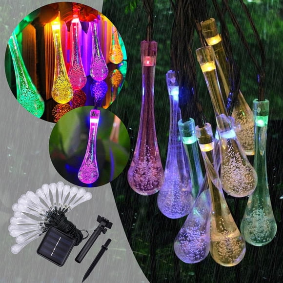 Solar String Lights Outdoor Light up Christmas Globes Outdoor Lights Warm String Lights Christmas Star Outdoor Light Large Outdoor Icicle Christmas Lights Outdoor Christmas Lights 50 Lights
