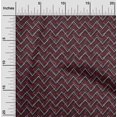 thumbnail image 2 of oneOone Georgette Viscose Red Fabric Abstract Craft Projects Decor Fabric Printed By The Yard 42 Inch Wide, 2 of 4
