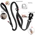 thumbnail image 2 of Heavy Duty Tactical Bungee Dog Leash, 4-6FT No Pull Dog Leash with Quick Release Carabiner, Reflective Shock Absorbing Leashes with Car Seatbelt for Medium Large Dogs, 2 of 8