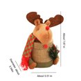 thumbnail image 3 of EGNMCR Christmas Candy Jar Santa Claus Candy Container Chocolate Storage Box Xmas Table Decoration, Gift, 3 of 8